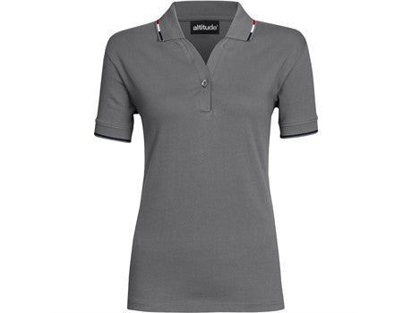 Ladies Ash Golf Shirt-