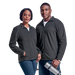 Ladies Hybrid Fleece Jacket - Tops