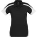 Ladies Talon Golf Shirt-L-Black-BL