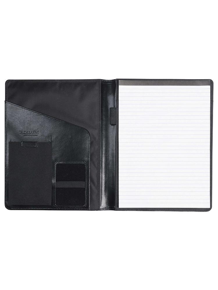 A4 Leather Folder | Black-