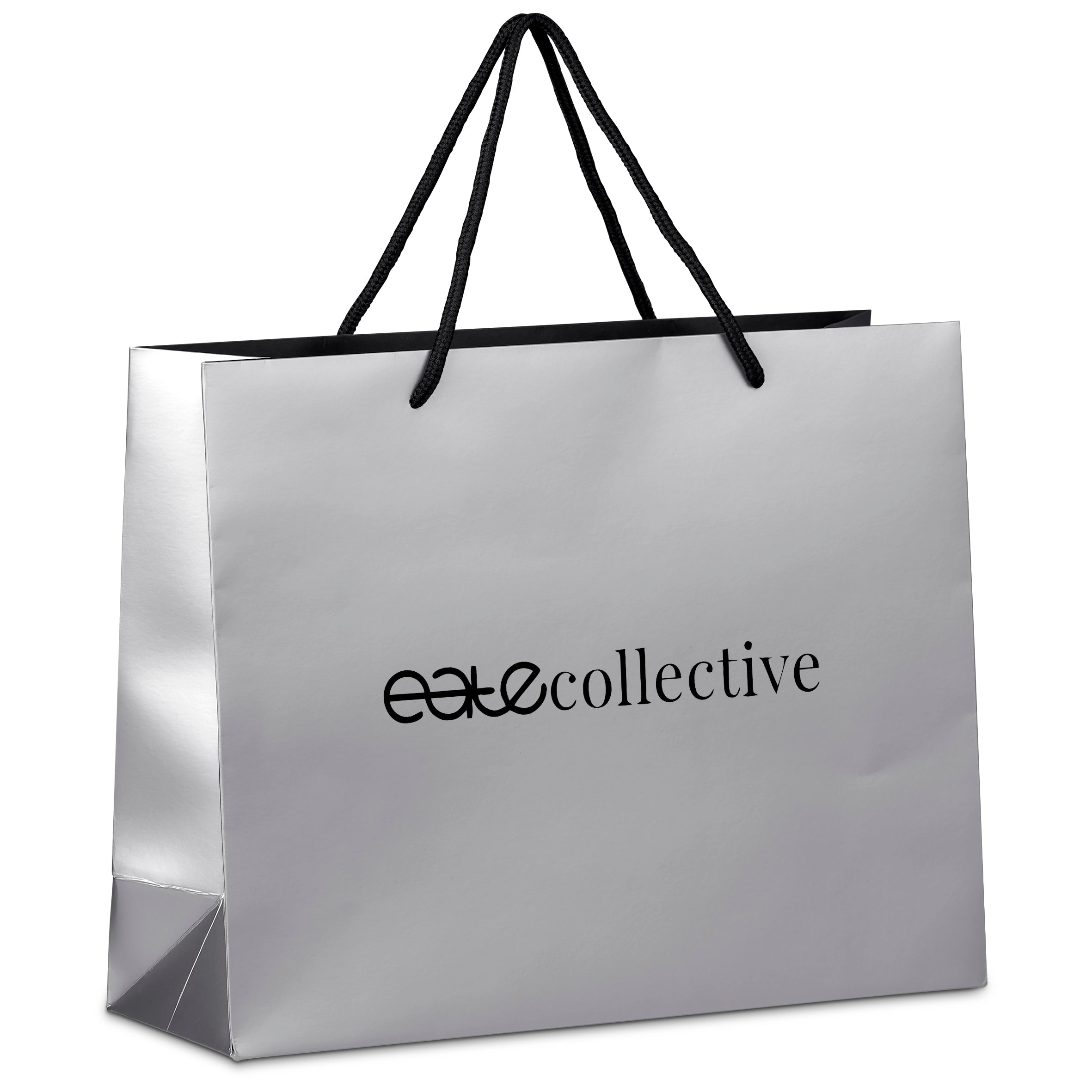 Majesty Midi Paper Gift Bag Silver / S