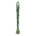 A fully branded bronze medal award attached to a dark green customized satin lanyard with white text. The number 3 is printed on the medal