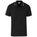 Mens Ash Golf Shirt - Grey 2XL / Black / BL