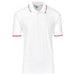 Mens Ash Golf Shirt - Grey 2XL / White / W