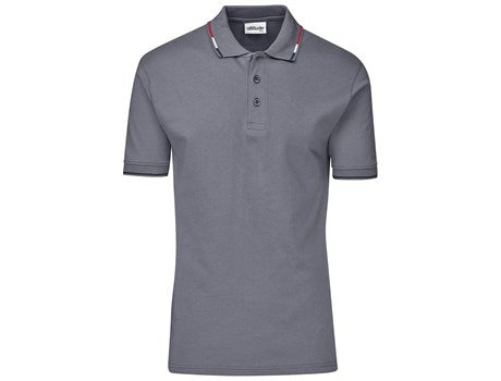 Mens Ash Golf Shirt - Grey