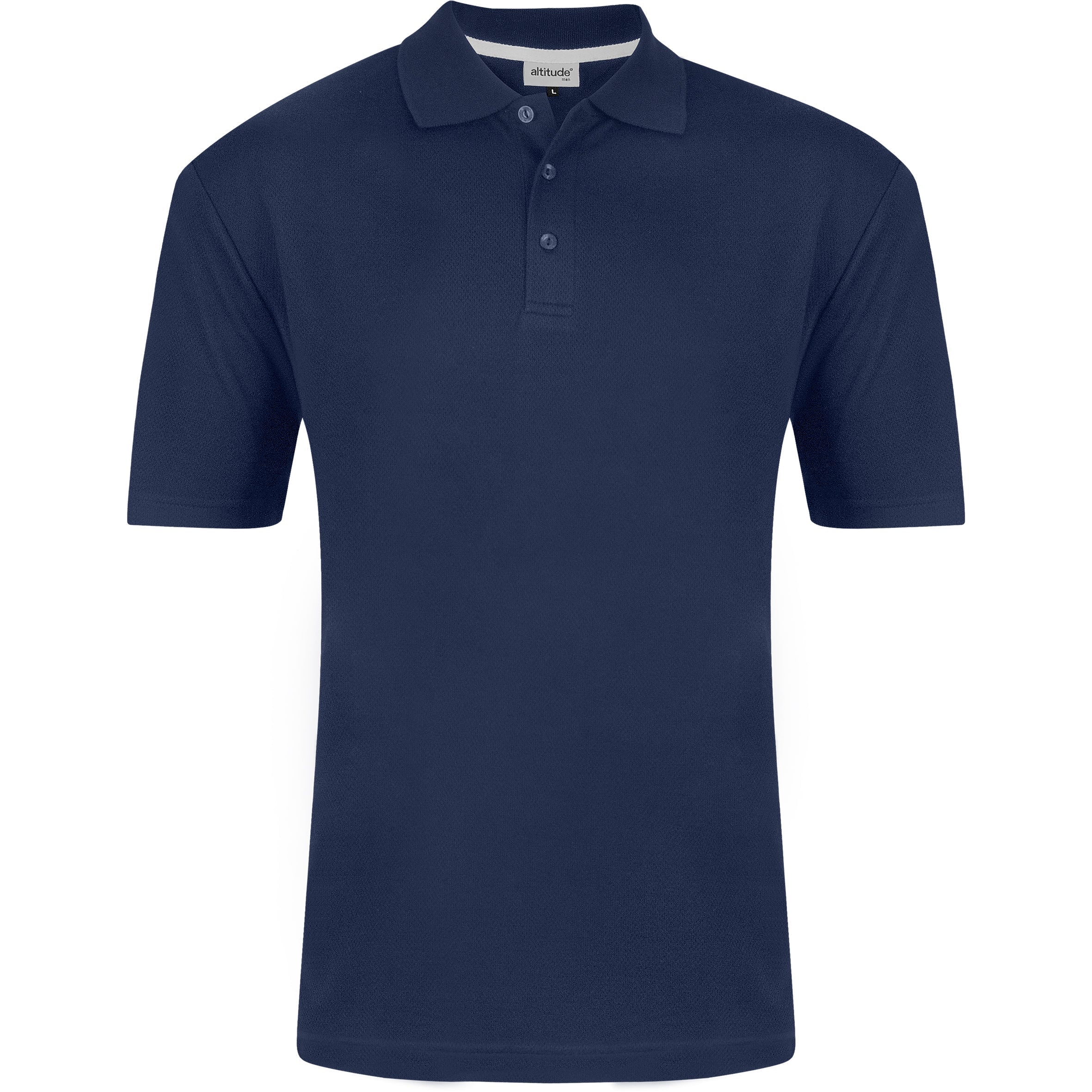 Mens Bayside Golf Shirt - White Only-