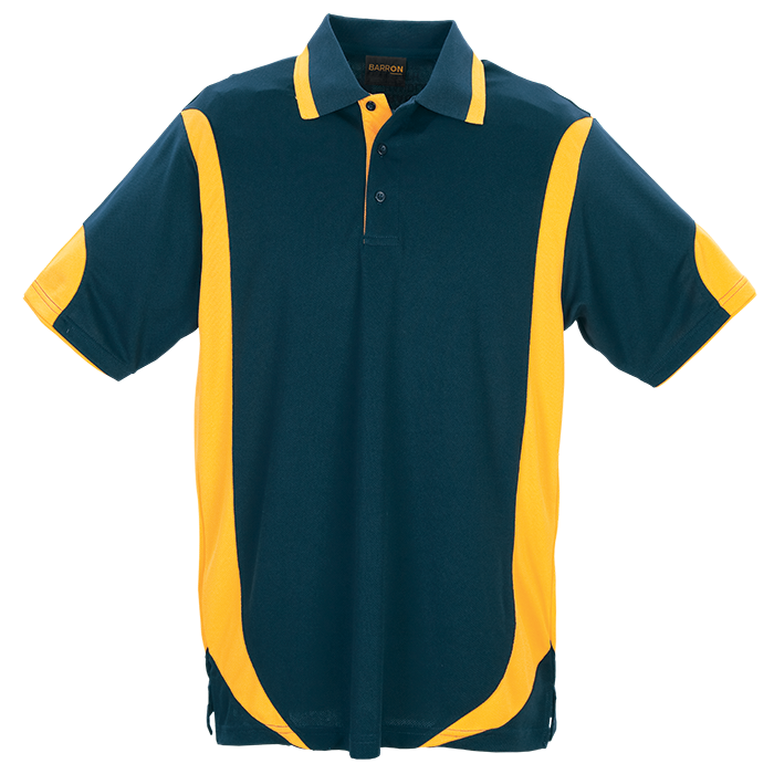 Mens Breezeway Golfer  Navy/Gold / SML / Last Buy - 
