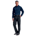 Mens Brushed Cotton Twill Lounge Long Sleeve - Shirts-Corporate