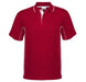 Mens Denver Golf Shirt - White Blue Only-L-Red-R