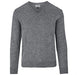 Mens Heavyweight Ecuador V-Neck Jersey-L-Grey-GY