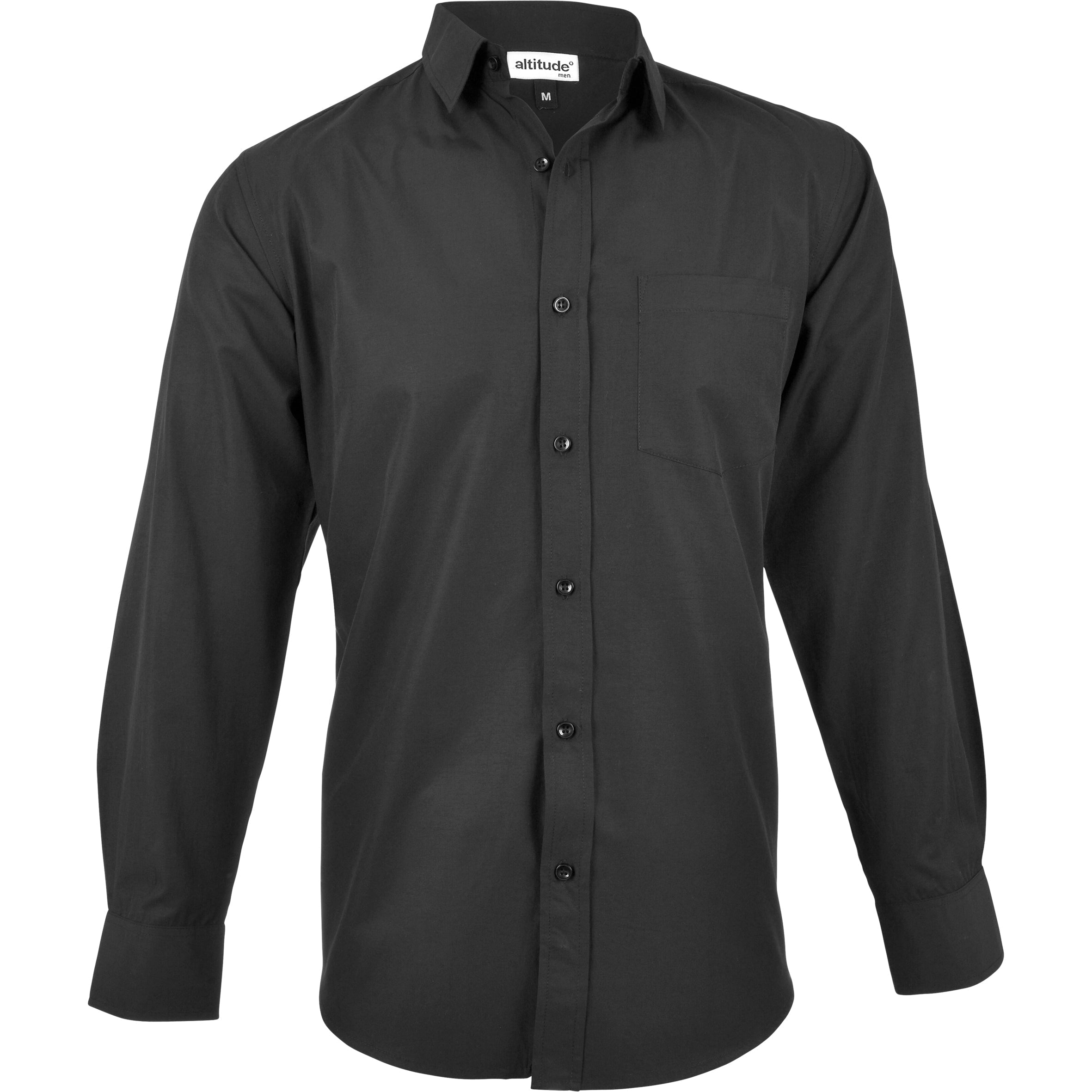 Mens Long Sleeve Catalyst Shirt - White Only-