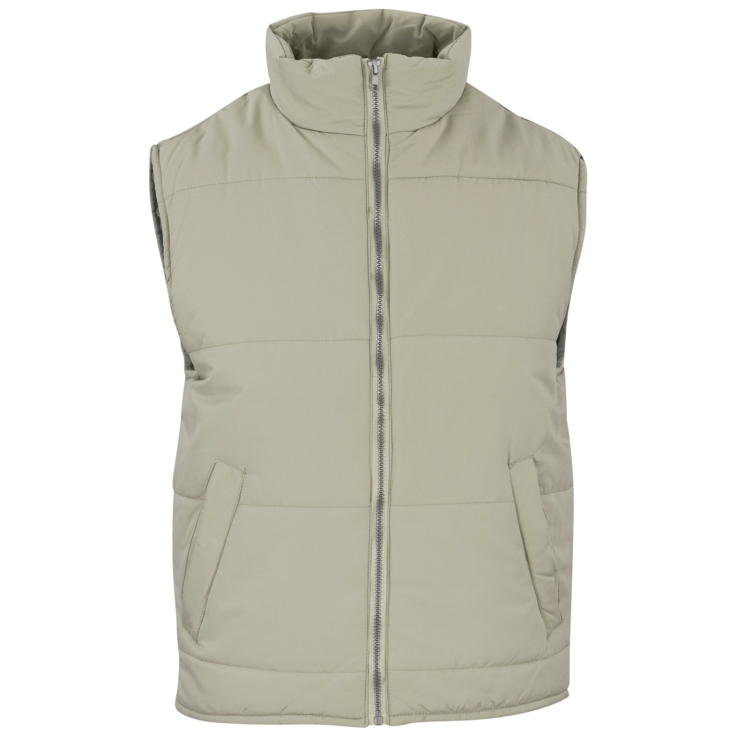 Mens Rego Bodywarmer - Red Only-L-Khaki-KH