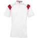 Mens Score Golf Shirt - White Red S / WHITE RED - Shirts,Golf Shirts