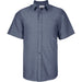 Mens Short Sleeve Oxford Shirt - White Only-