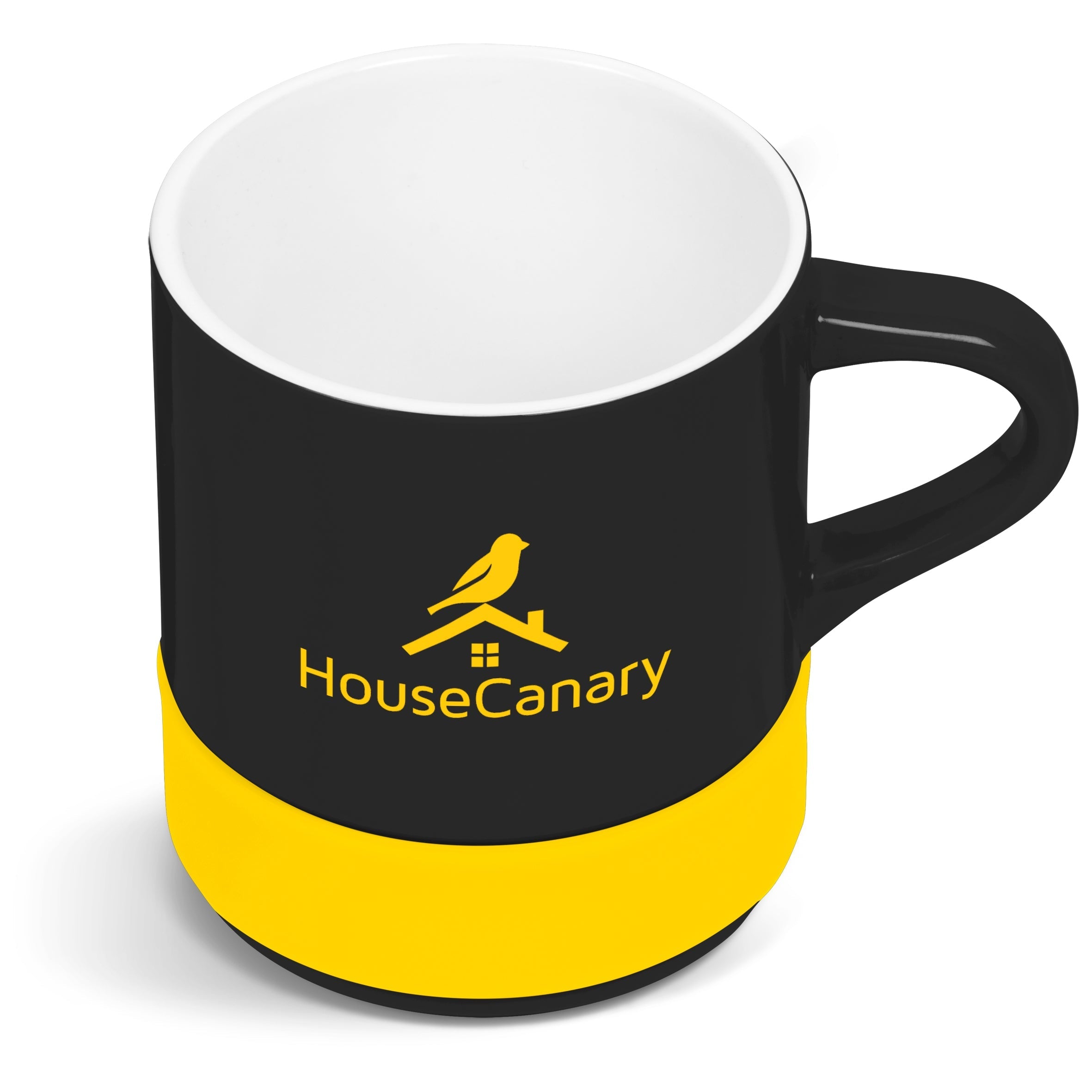 Mixalot Black Mug - 320ml Yellow / Y