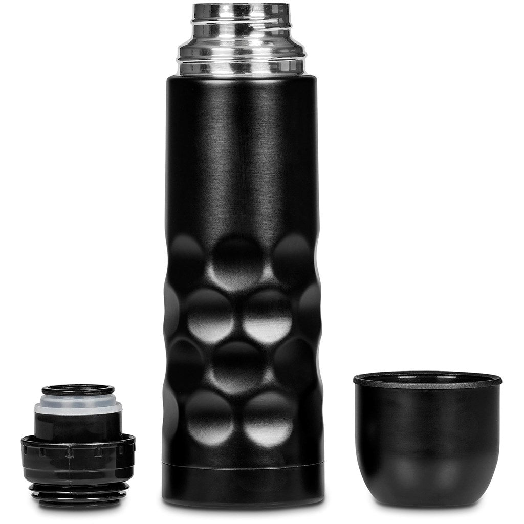 Patterned Stainless Steel Vacuum Flask - 500ml - Drinkware
