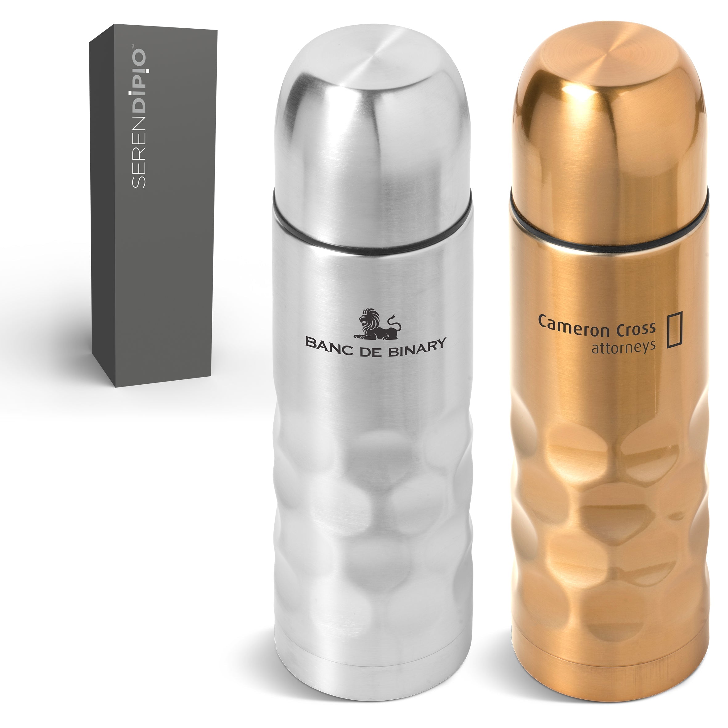 Meteor Double-Wall Flask - 500ml-Silver-S