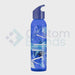 Rotating plastic bottle showing all sides of the product