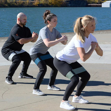 A video demonstrating resistance bands in use.