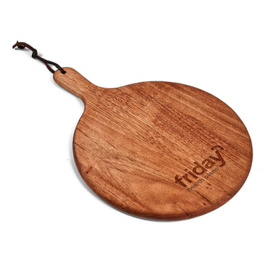 Round Hardwood Paddle Board Natural / NT - Kitchen Tools & Utensils