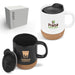 Sienna Cork Mug - 340ml-Solid White-SW
