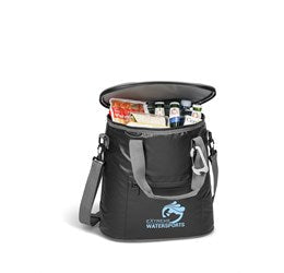 Sierra Water-Resistant Cooler - 24-Can-Black-BL