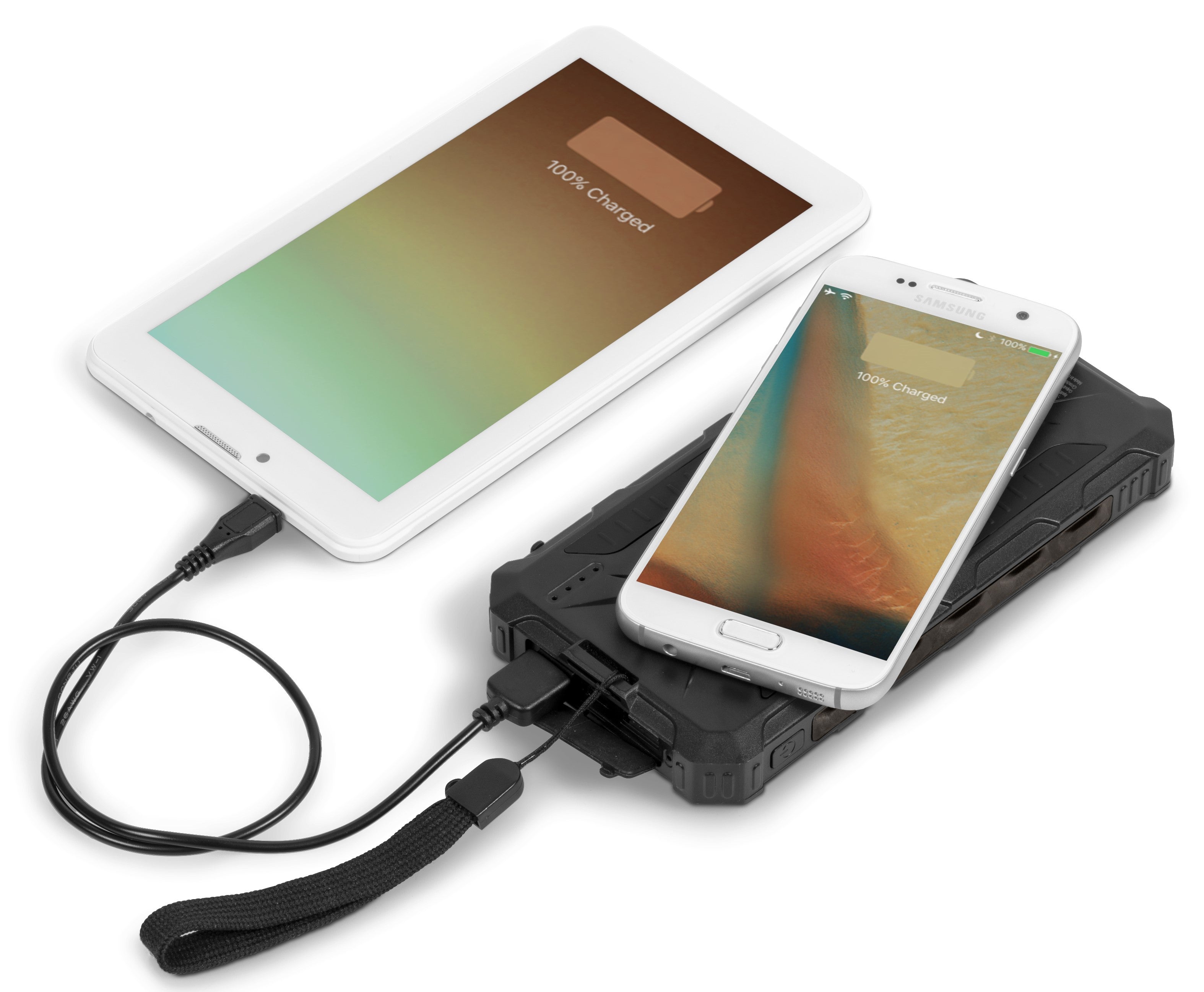 Singapore 12000mAh Wireless PowerBank Black / BL - Power Adapters & Chargers