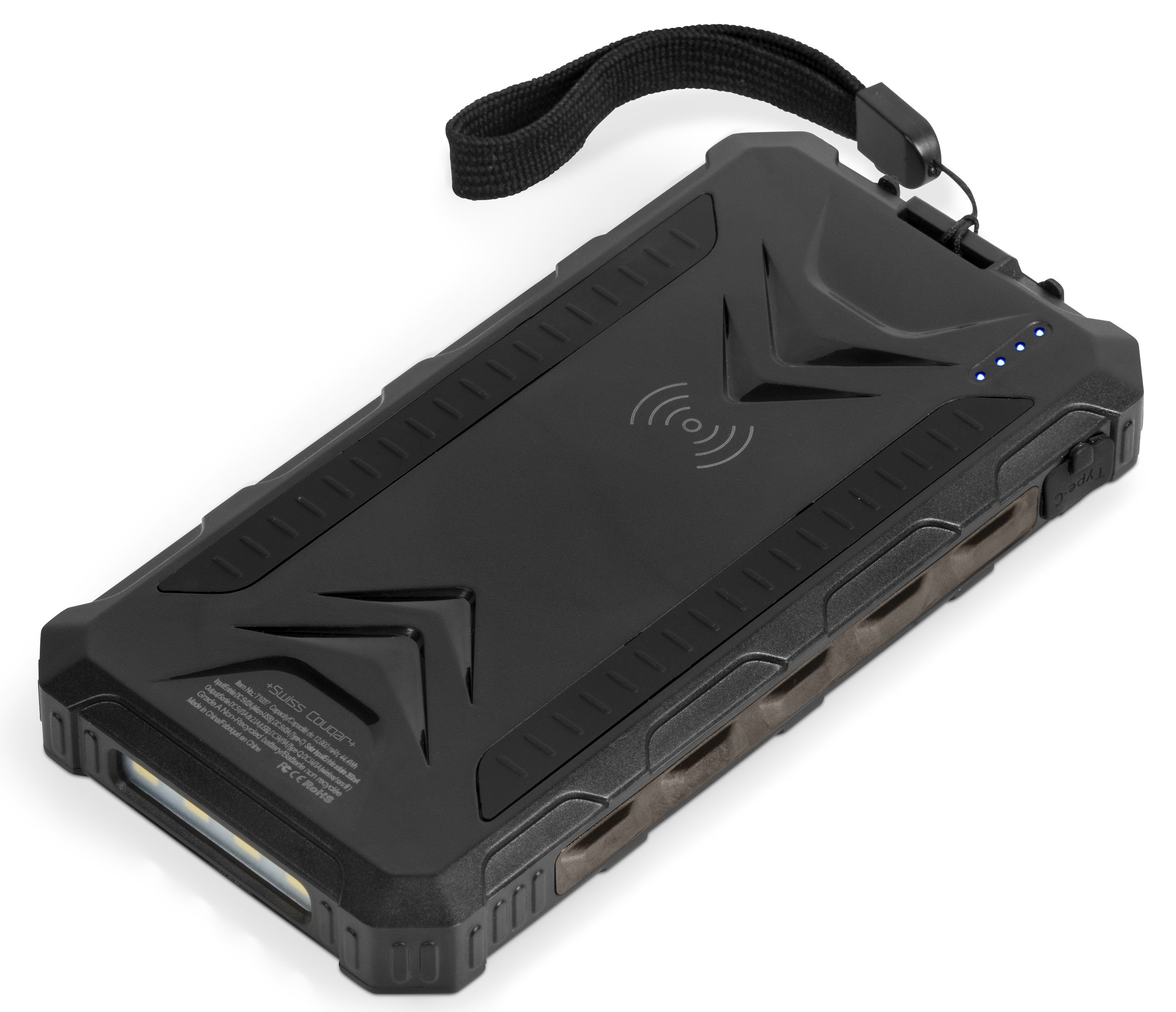 Singapore 12000mAh Wireless PowerBank Black / BL - Power Adapters & Chargers