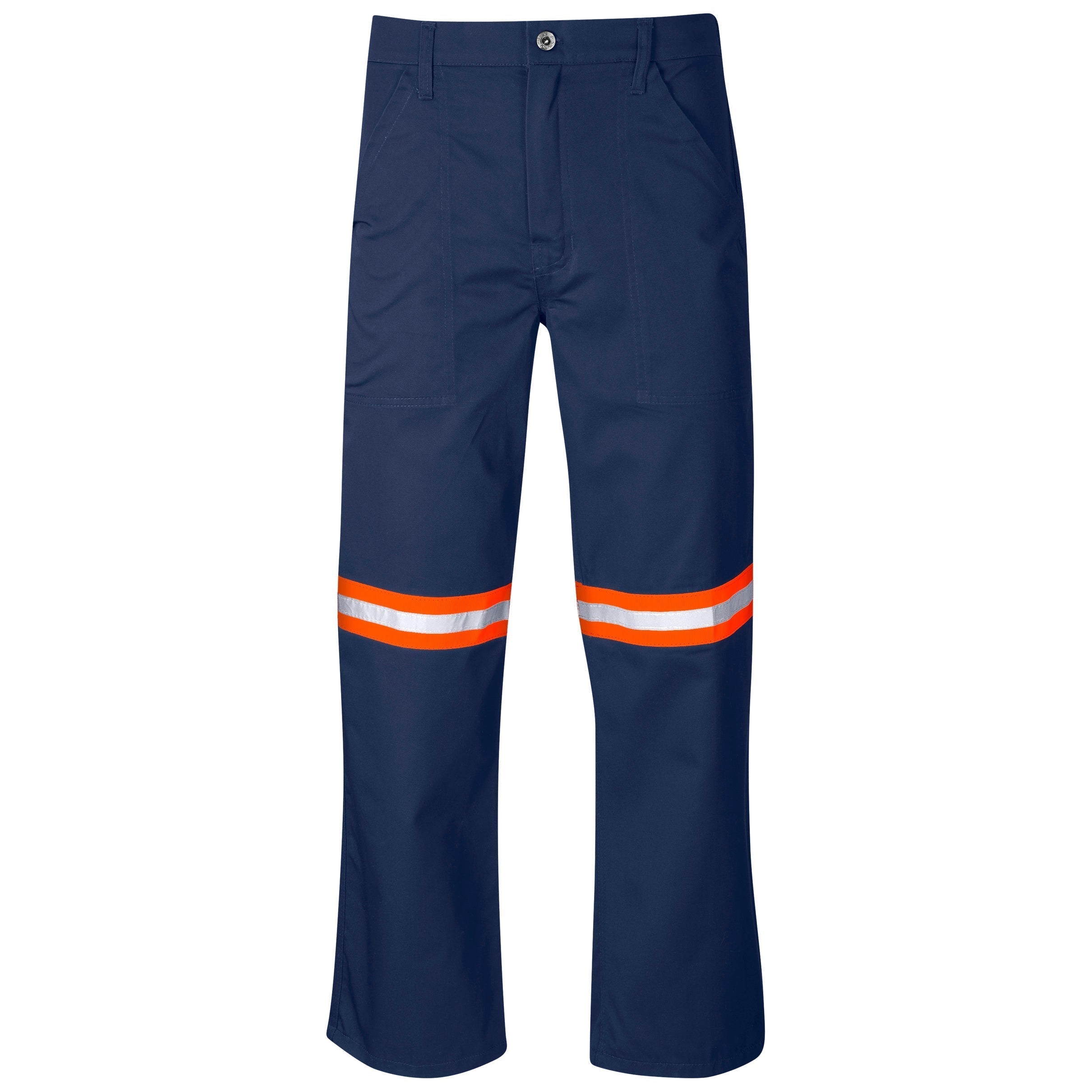 Site Premium Polycotton Pants - OT - L-28-Navy-N