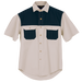 Two Tone Bush Shirt - Shirts-Outdoor