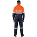 Vented Two-Tone Reflective Work Shirt - Shirts & Tops