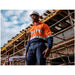 Vented Two-Tone Reflective Work Shirt - Shirts & Tops