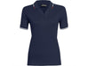 Ladies Ash Golf Shirt - White
