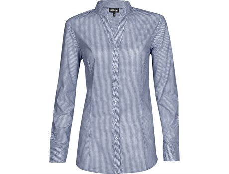 Ladies Long Sleeve Birmingham Shirt - Navy