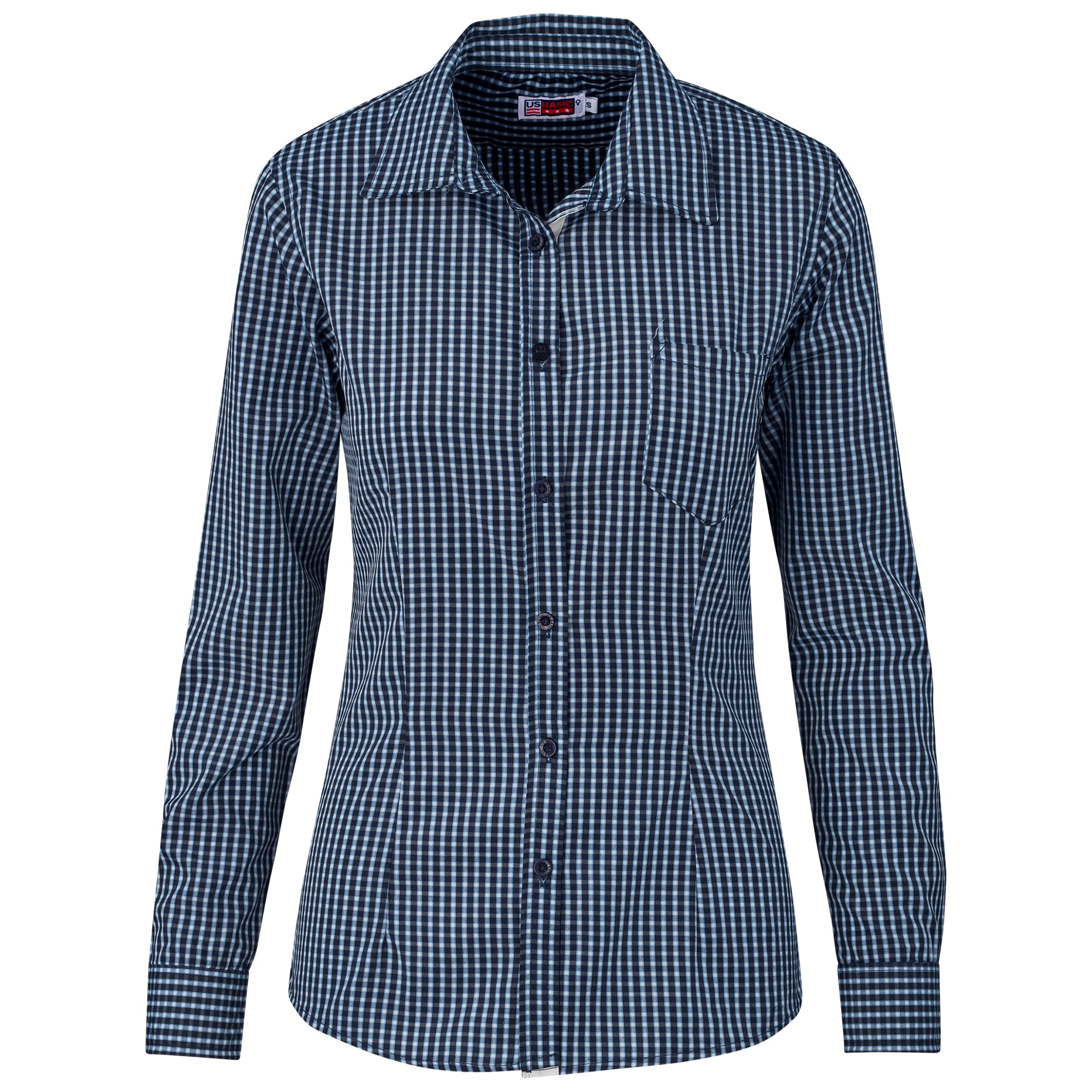 Ladies Long Sleeve Kenton Shirt - Red