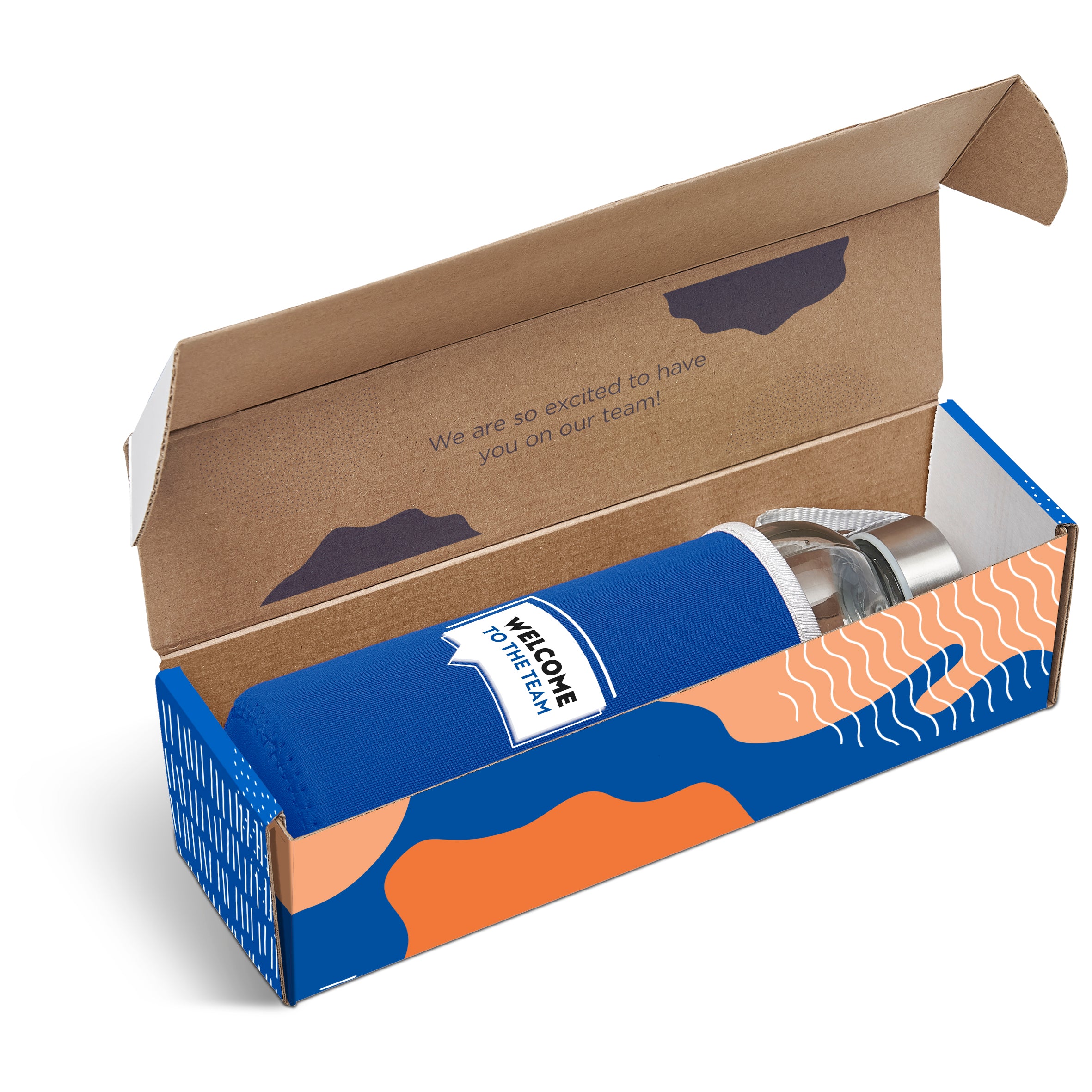 Neo Bottle in Megan Custom Gift Box Blue / BU