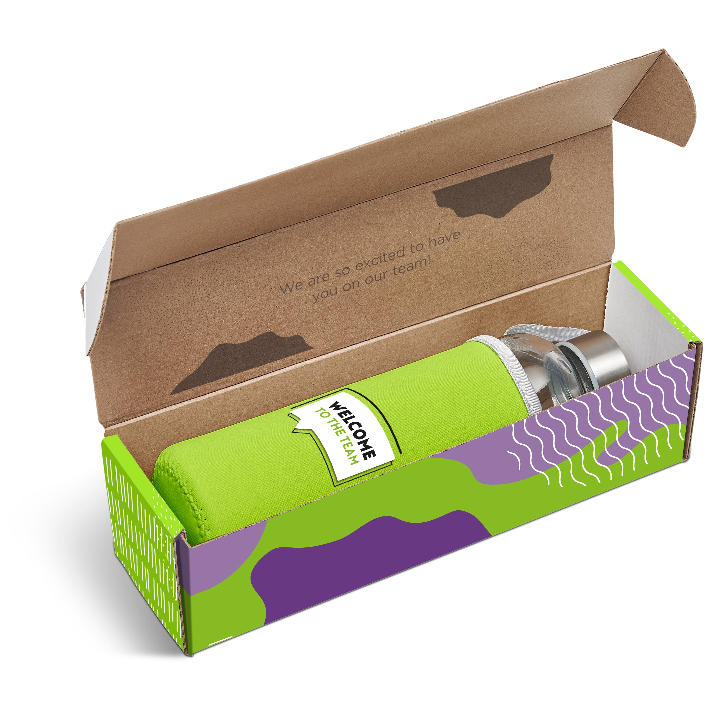 Neo Bottle in Megan Custom Gift Box Lime / L