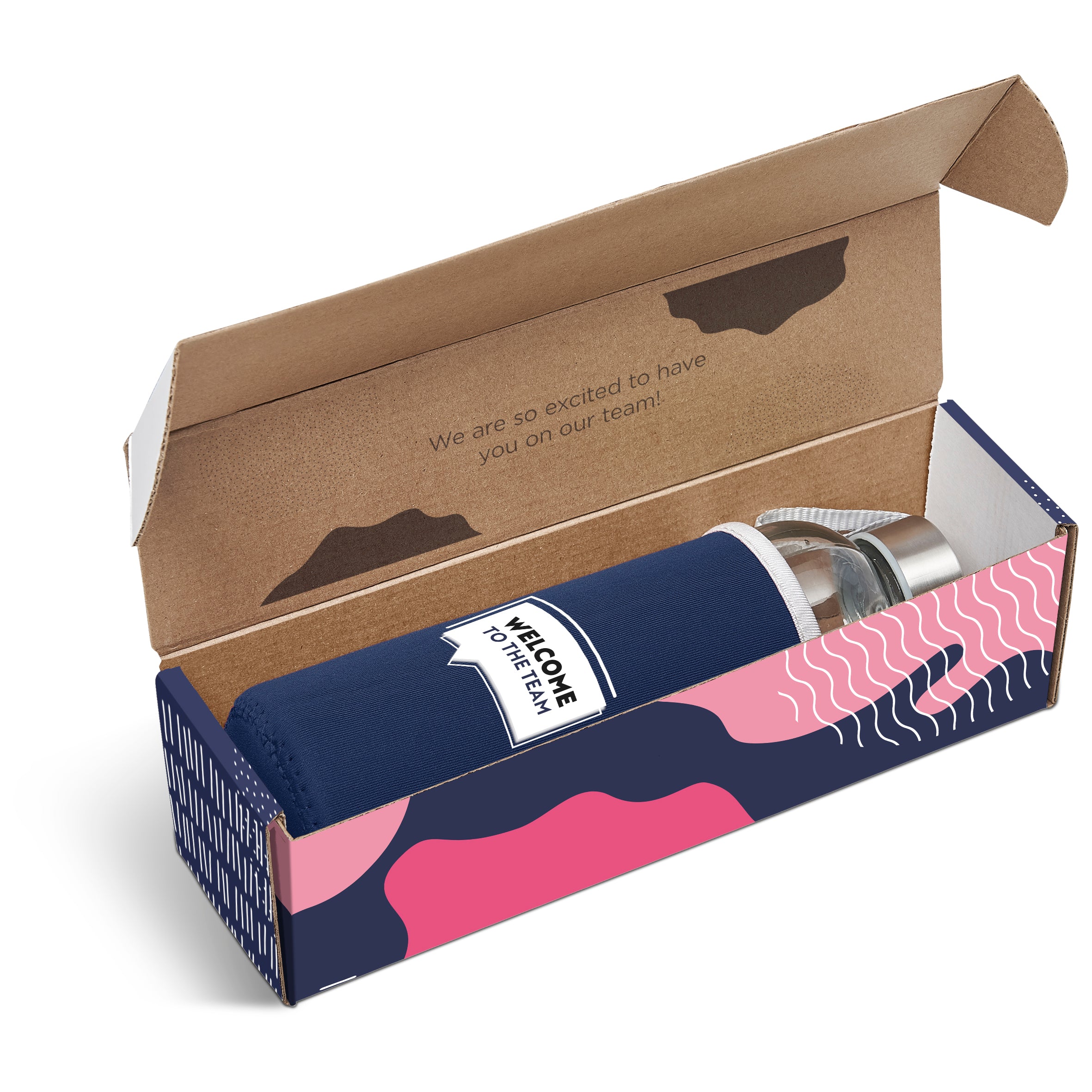 Neo Bottle in Megan Custom Gift Box Navy / N