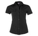 Ladies Short Sleeve Bayport Shirt - Black Only-